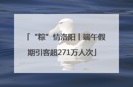“粽”情洛阳丨端午假期引客超271万人次