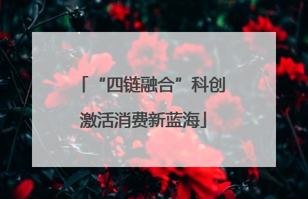 “四链融合”科创激活消费新蓝海