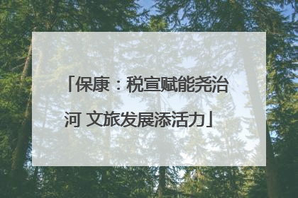 保康：税宣赋能尧治河 文旅发展添活力