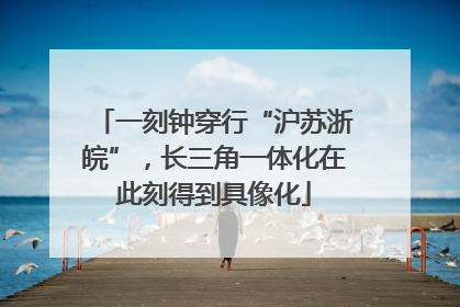 一刻钟穿行“沪苏浙皖”，长三角一体化在此刻得到具像化