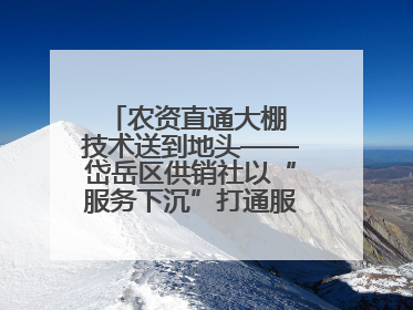 农资直通大棚 技术送到地头——岱岳区供销社以“服务下沉”打通服务“三农”最后一公里