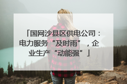 国网沙县区供电公司：电力服务“及时雨”，企业生产“动能强”