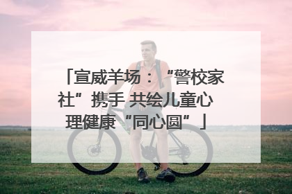 宣威羊场：“警校家社”携手 共绘儿童心理健康“同心圆”