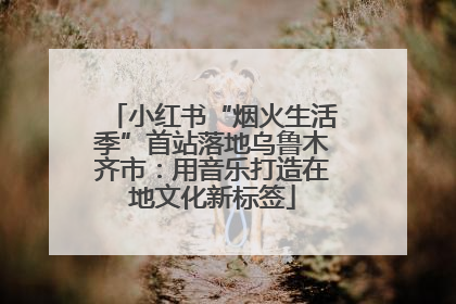 小红书“烟火生活季”首站落地乌鲁木齐市：用音乐打造在地文化新标签