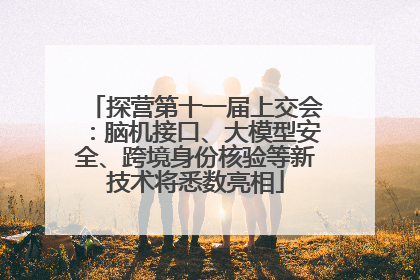 探营第十一届上交会：脑机接口、大模型安全、跨境身份核验等新技术将悉数亮相