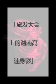 旅发大会上的湖南高速身影