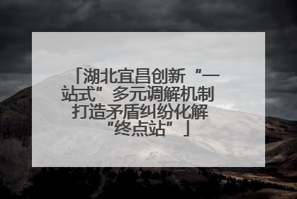 湖北宜昌创新“一站式”多元调解机制 打造矛盾纠纷化解“终点站”