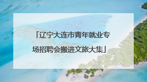 辽宁大连市青年就业专场招聘会搬进文旅大集
