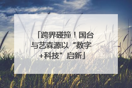 跨界碰撞！国台与艺森源以“数字+科技”启新