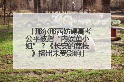 那尔那茜妨碍高考公平被指“内娱董小姐”？《长安的荔枝》播出未受影响