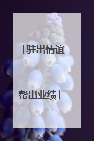 驻出情谊 帮出业绩